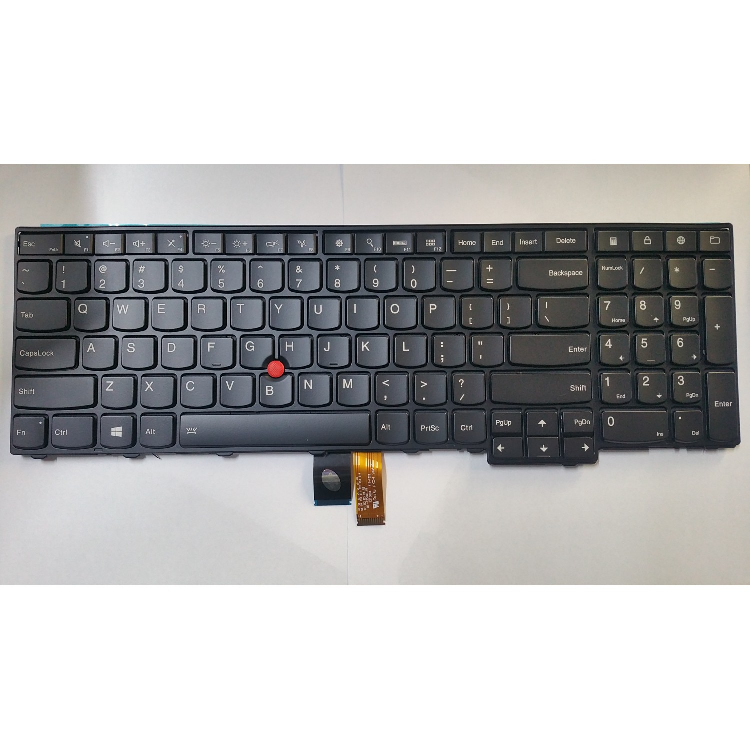 Tastatura laptop noua Lenovo ThinkPad E531 T540 P50s BLACK(Backlit,For Win8) US MP-12P63US442W